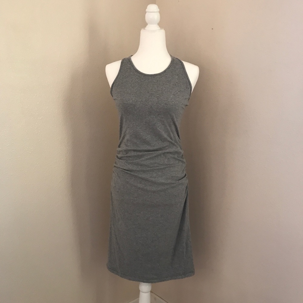 TALL Amalli Talli Racerback Ruched Midi Dress